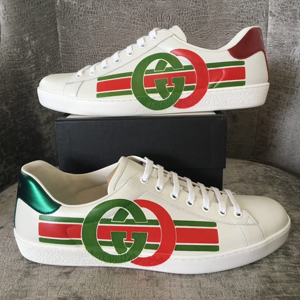 Gucci Interlocking G Ace sneakers Men Size 12
